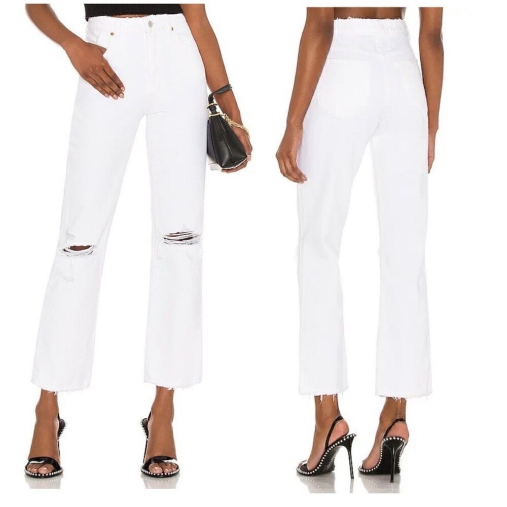 ROLLA’S High Rise Straight Jeans